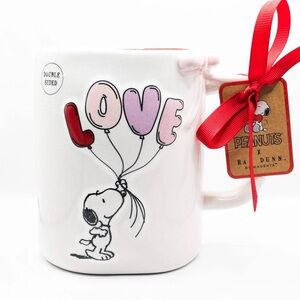 Rae Dunn Artisan Snoopy Love  Mug NWT